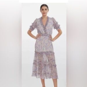 NEW GENERATION LOVE fleur maxi dress mosaic paisley. Color on pic with tag.